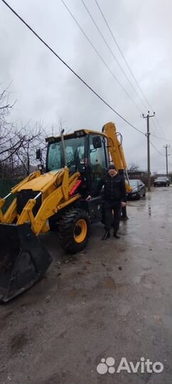 Услуги аренда экскаватора погрузчика