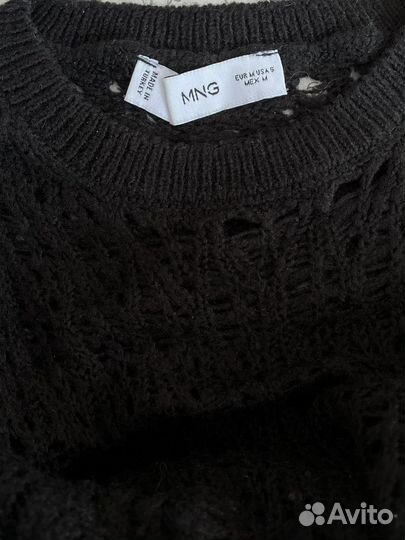 Платье паутинка Mango из пряжи