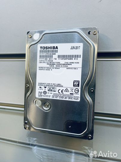 Toshiba 500Gb жесткий диск для пк