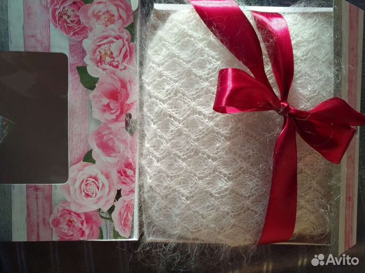 Пуховая шаль - платок