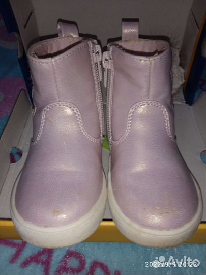 Ботинки для девочки 20 размер