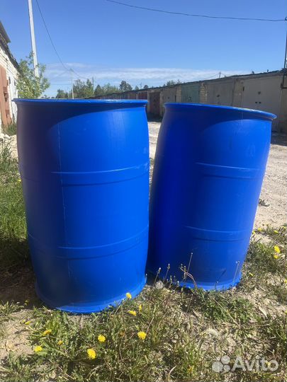 Бочки пластиковые 227 л