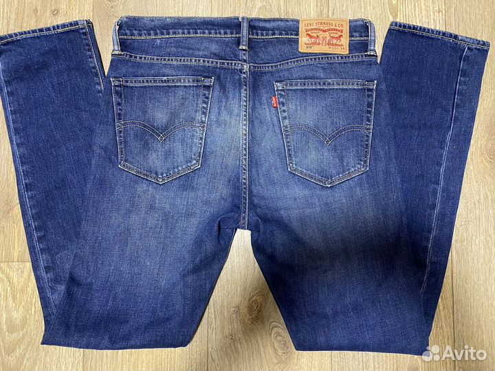 Мужские джинсы Levis 510, оригинал