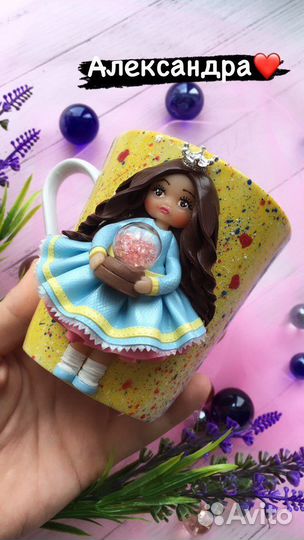 Кукла из полимерной глины