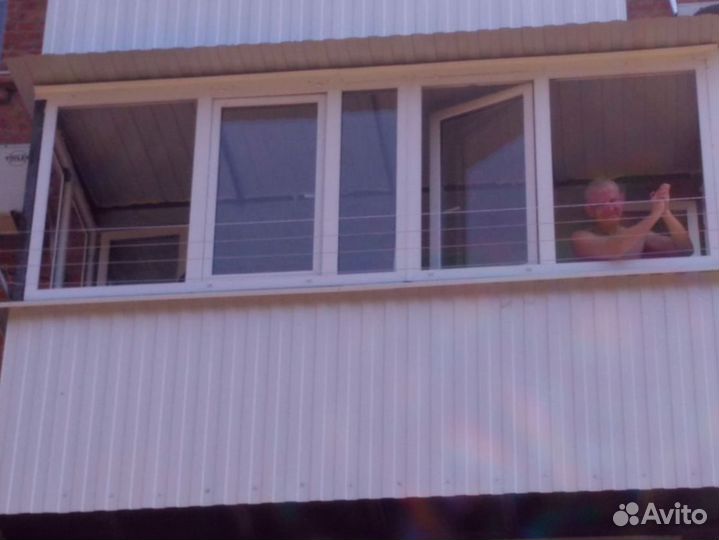 Расширение балкона и бесплатный выезд на замер