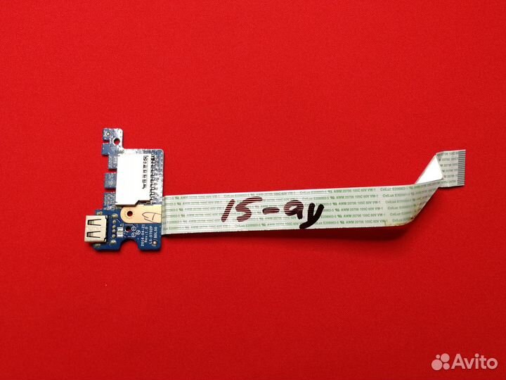 Плата usb HP 15-ay