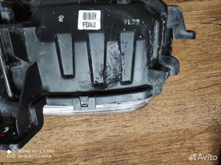 Противотуманка Хендай Крета