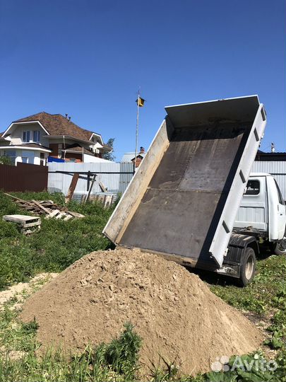 Песок щебень доставка