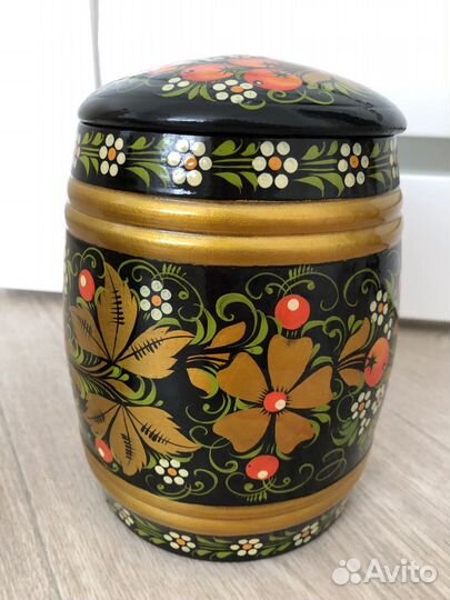 Хохлома посуда из дерева