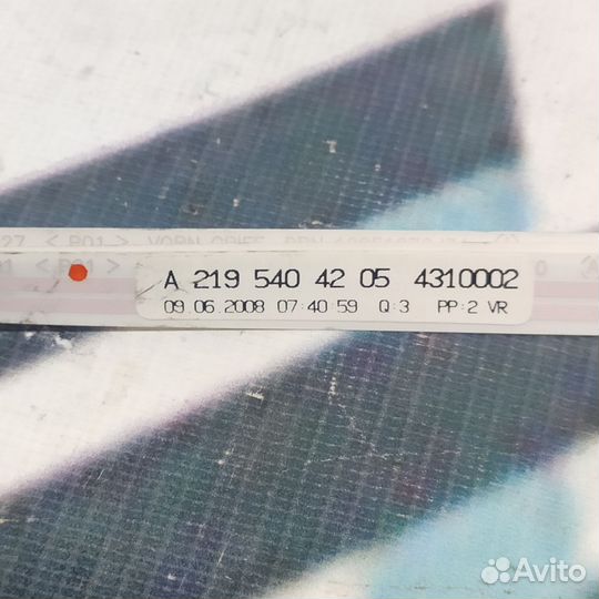 Электропроводка двери Mercedes W219