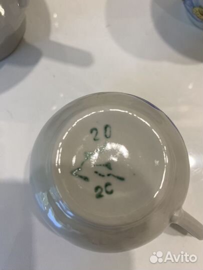 Сервиз чайный Городницкий фарфоровый завод