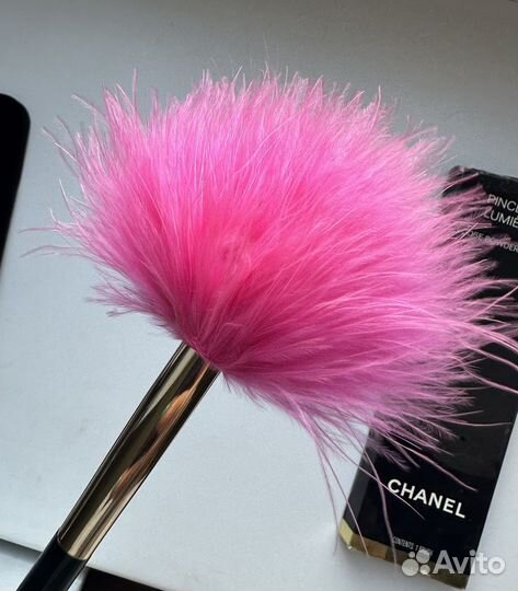 Chanel кисть для пудры винтаж