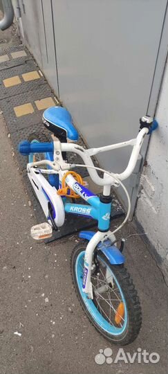 Детский велосипед 16 алюминий kross polly