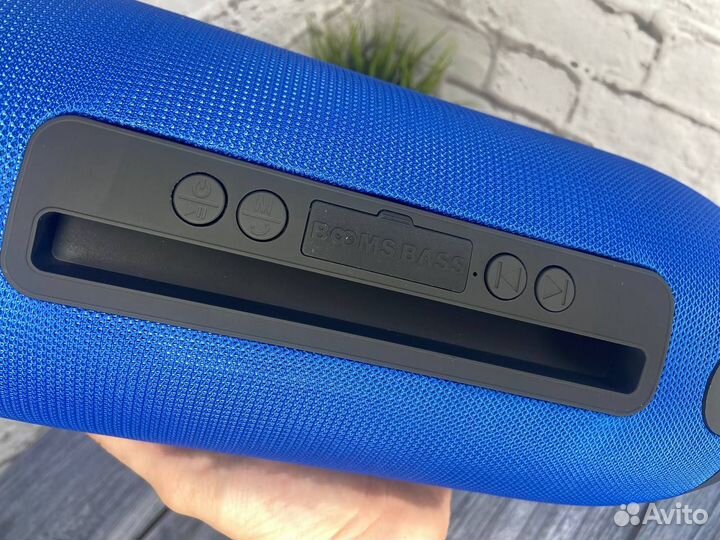 Блютуз колонка BoomsBass Синяя
