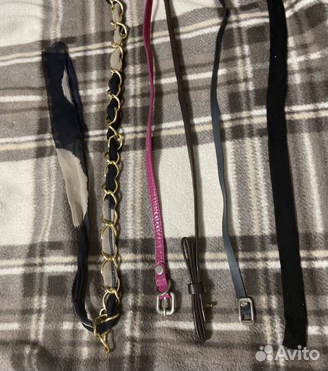 Ремни тонкие