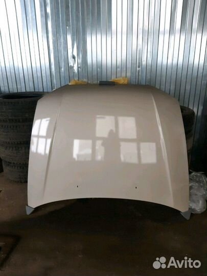 Капот бежевый Hyundai Accent