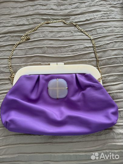 Сумка клатч женская натуральная кожа