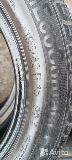 Continental ContiEcoContactEP 195/60 R15