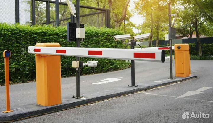 Откатные шлагбаумы сборка 24-48 ч. гарантия