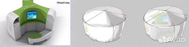 Чехлы и покрытия для торговых островков