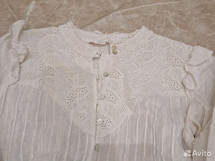 Блузки школьные пакетом 134 140