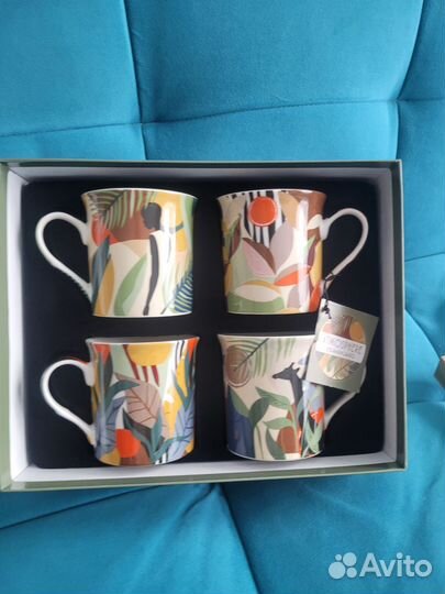 Набор из 4 чашек
