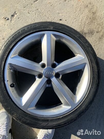 Литые диски r18 на audi