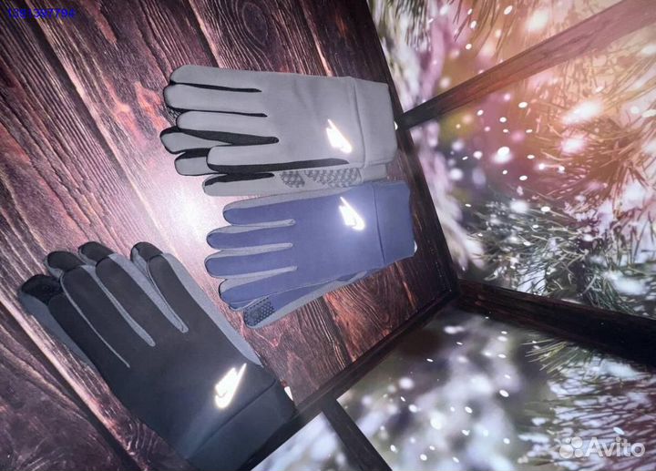 Перчатки nike сенсорные