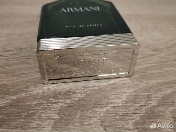 Giorgio Armani Eau de cedre 100 оригинал