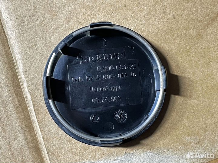 1шт Оригинал Колпачки на диски Brabus