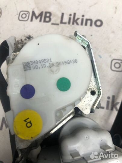 Ремень безопасности передний правый Mercedes Ml