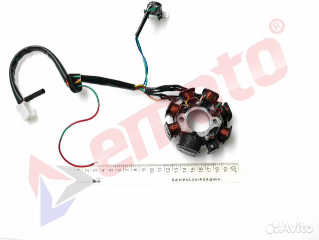 Статор генератора 4T CG125J 7 катушек