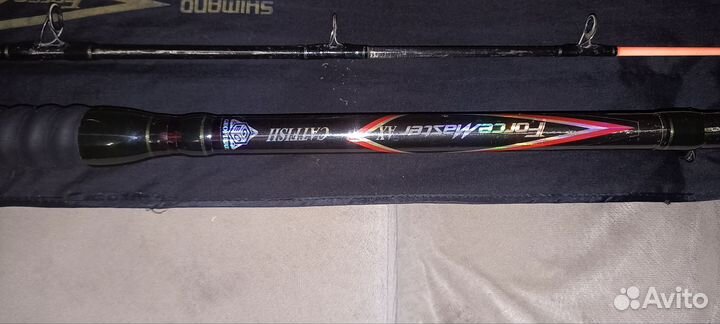 Спиннинг и катушка для ловли трофейного сома