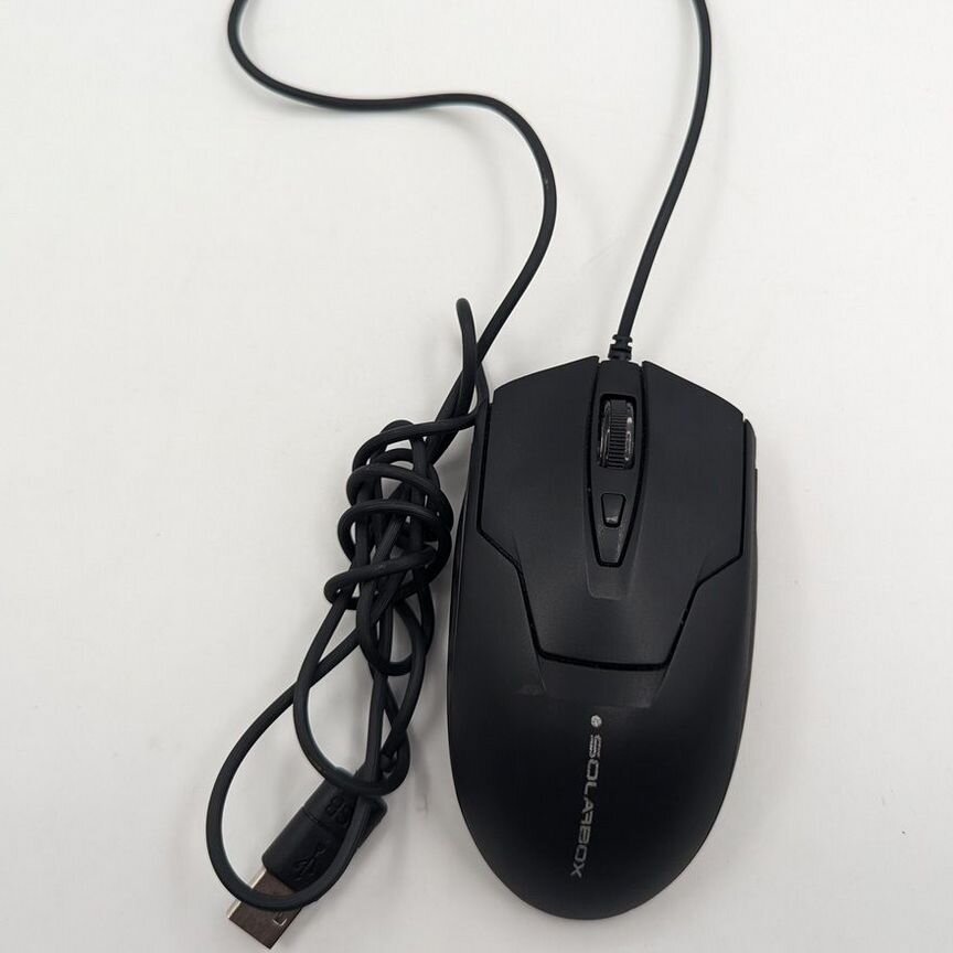 [MOU-1261] Мышь Mou-1261, Solar Box, Usb, 4 Кнопки