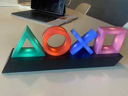 Светилтник Иконки PlayStation Light