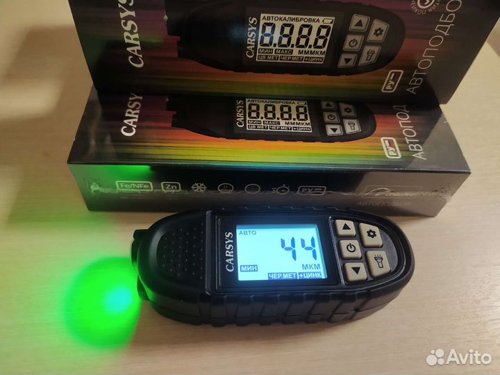 Толщиномер карсис автоподбор, последняя прошивка
