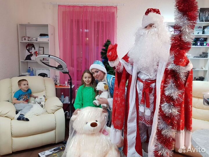 Дед Мороз и Снегурочка Курган на дом, в школу, в д