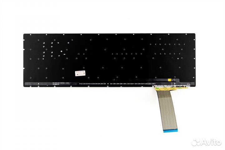 Клавиатура для Asus N550J N750J Сеpебро с подсвет