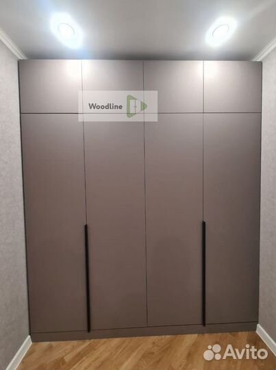 Угловой шкаф на заказ. Прямой шкаф