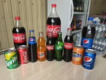 Coka cola, Pepsi, Fanta, Sprite