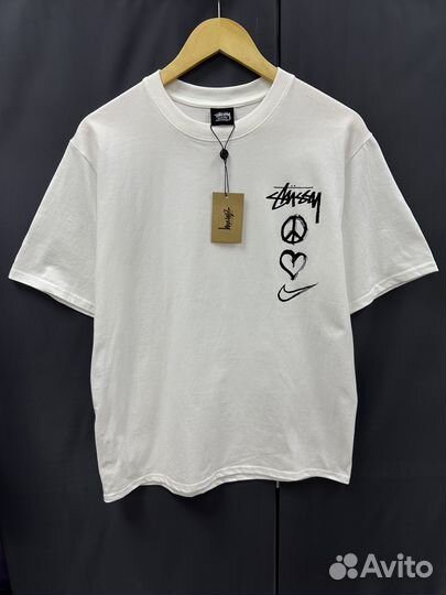 Футболка Nike Stussy oversize (унисекс)