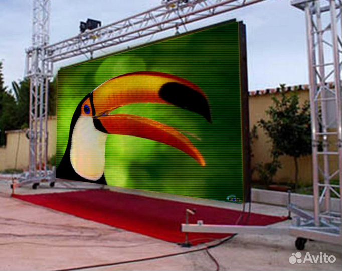 Светодиодный экран для улицы 576*288см