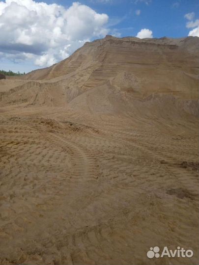 Песок намывной карьерный щебень земля