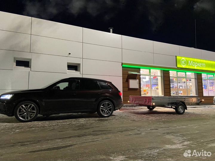 Прицеп легковой 817718.022 с опорным колесом