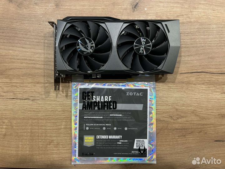 Видеокарта geforce RTX 3060 ti 8gb