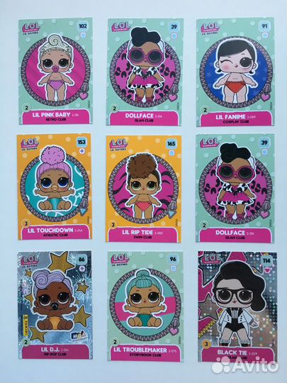 Lol Panini коллекционные наклейки, карточки