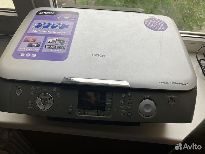 Мфу струйный epson rx520