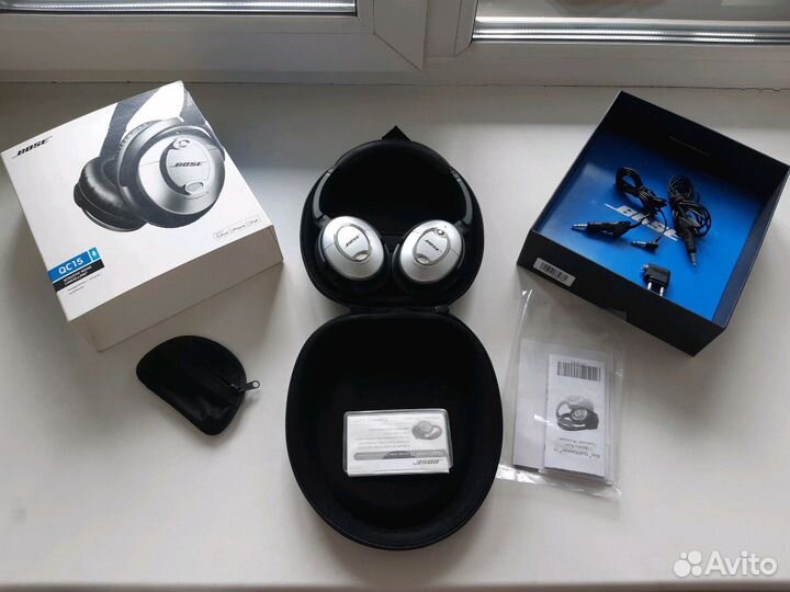 Наушники с шумоподавлением Bose QC 15