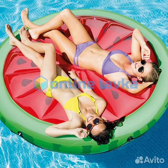 Надувной матрас Арбуз