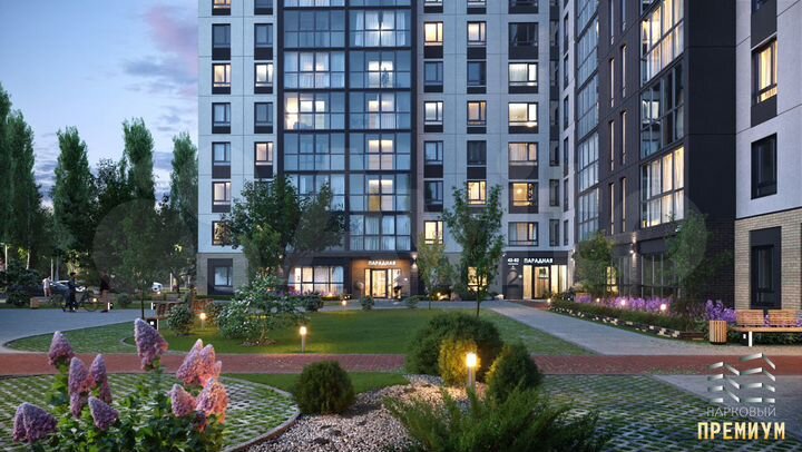 1-к. квартира, 36,1 м², 9/10 эт.